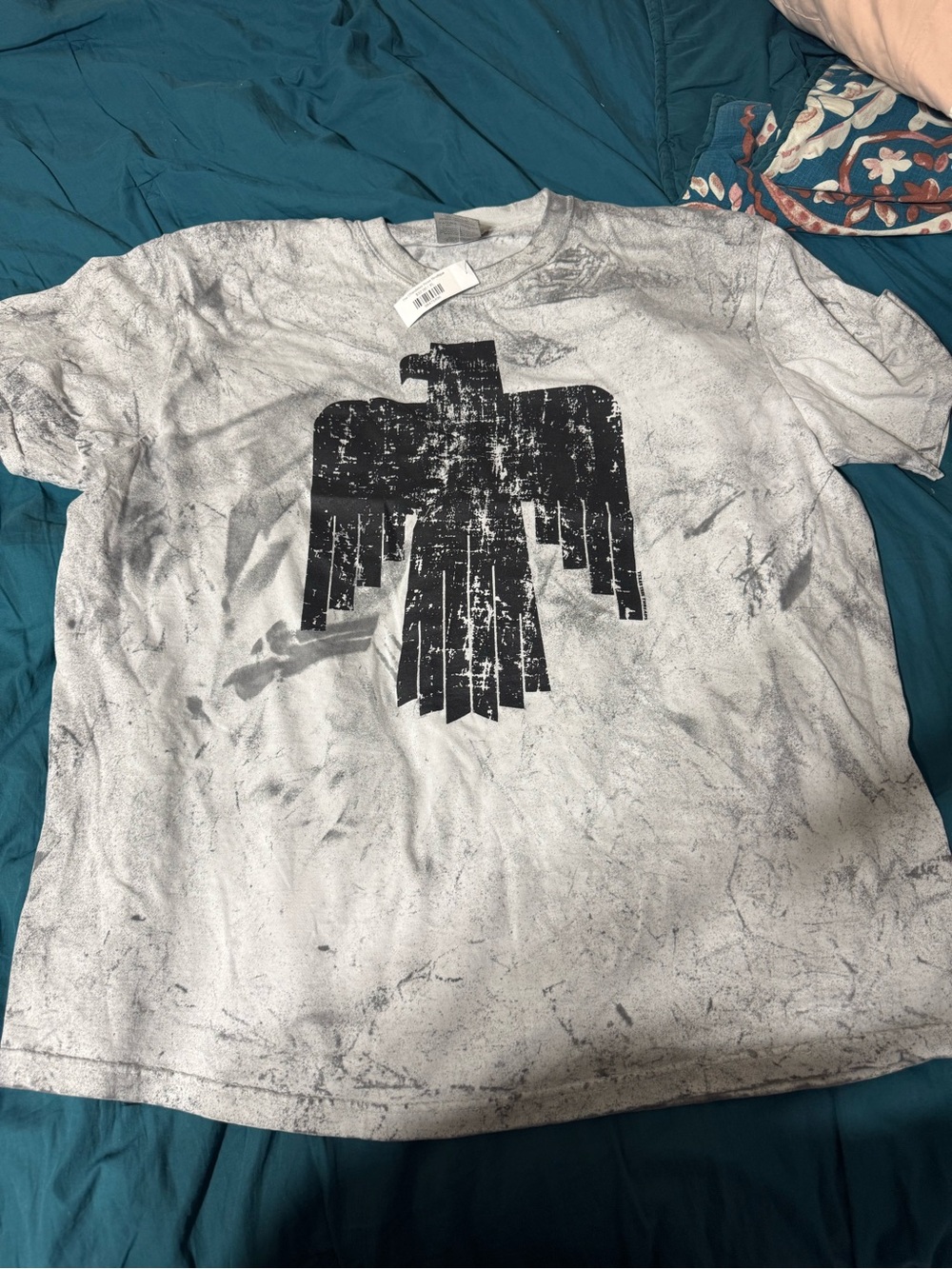 XL thunderbird mineral wash t shirt-